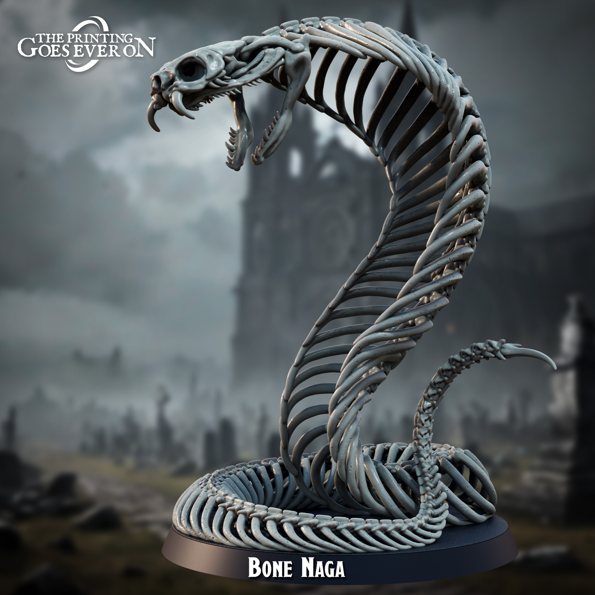 Bone Naga - Presupported